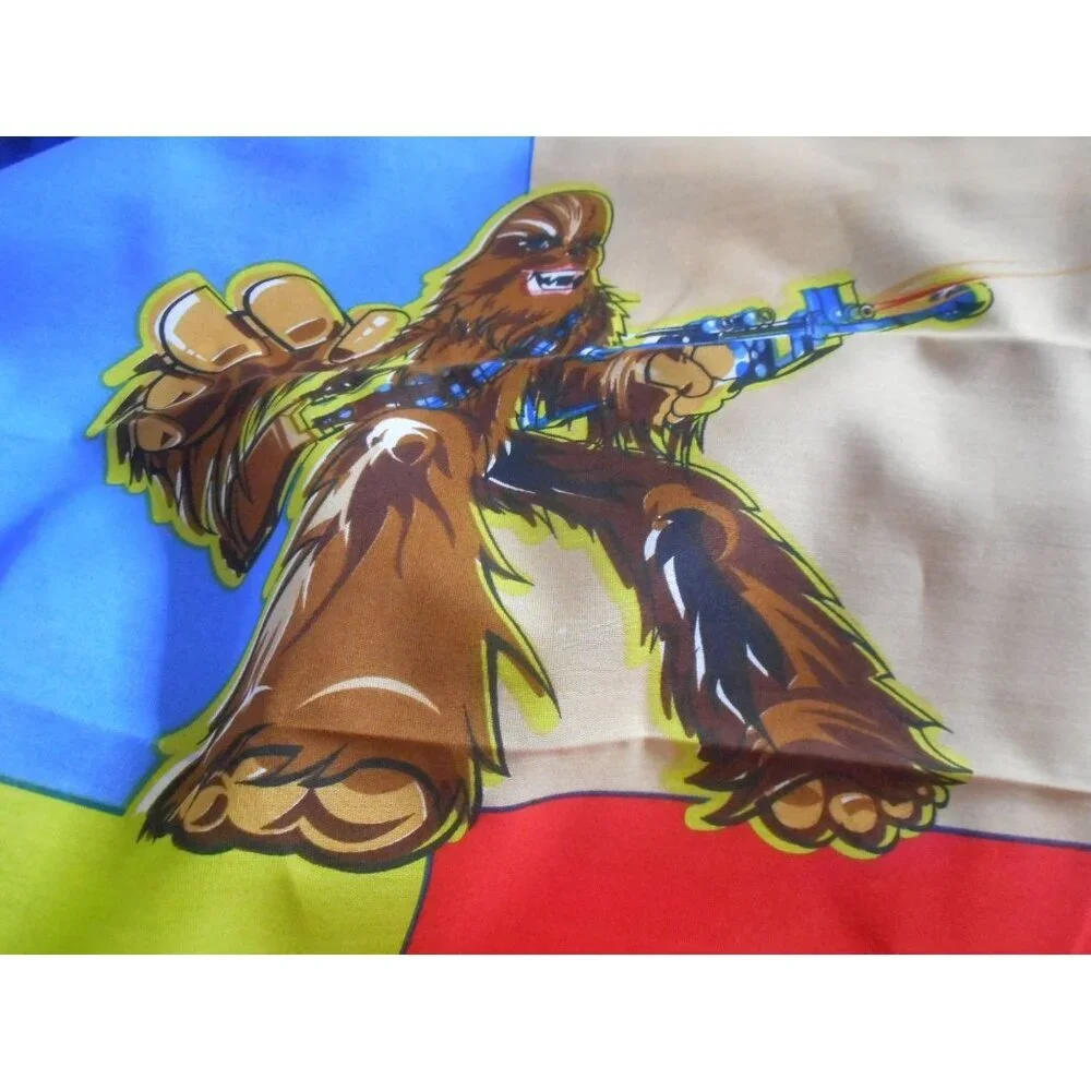 NWOB Star Wars 2005 Dan River Twin Flat Sheet Bedding Vintage USA Made